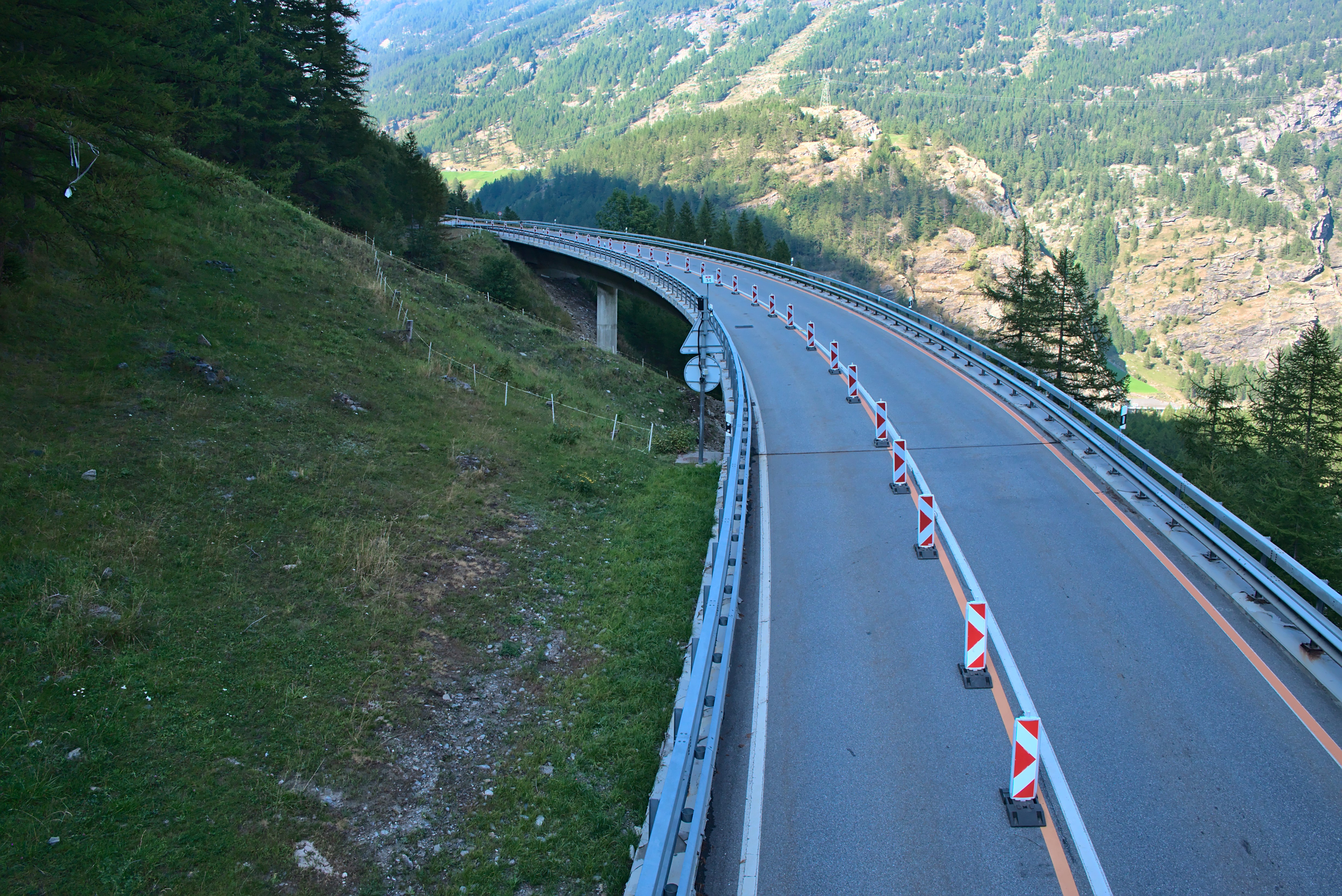 Le pont de la Fura, qui mène au col du Simplon, est plus endommagé que prévu